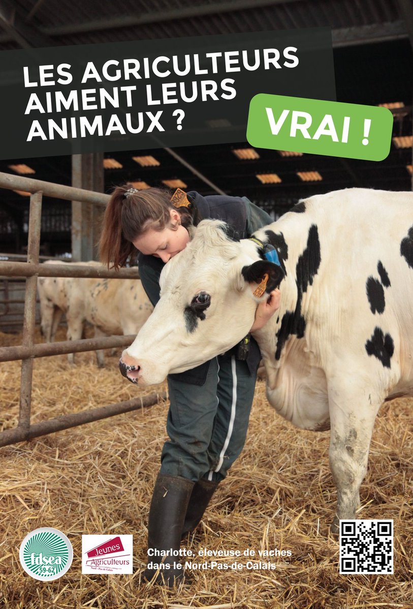 FDSEA62's tweet photo. JOUR-J! lancement d'une campagne de com FDSEA &amp; @JANPdC  @fdsea59 
OBJ:  Lutter contre les💡reçues en agriculture et notamment en élevage afin de montrer la réalité du monde agricole🐮🐷
15 jours, avec des affiches autour de Lille et Arras! 
rdv dans la journée #surprise 🎁🎁 https://t.co/xHpuZbDvwO