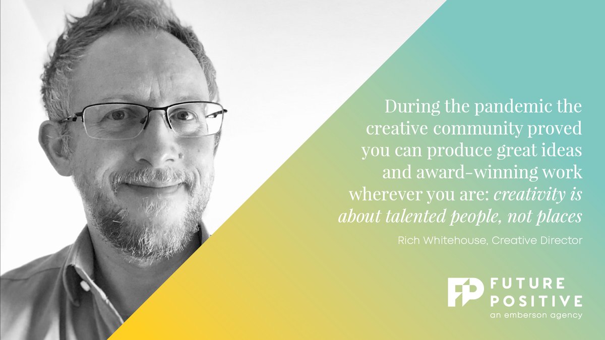 EmbersonGroup's tweet image. On #WCID we are delighted to announce that Rich Whitehouse is the new Creative Director of Emberson Group’s freshly re-launched b2b tech agency, Future Positive. Read more here:
bit.ly/3x7SBUh
#WCID2021 #marketing #creative #business #southwest #dowelldogood #justbe