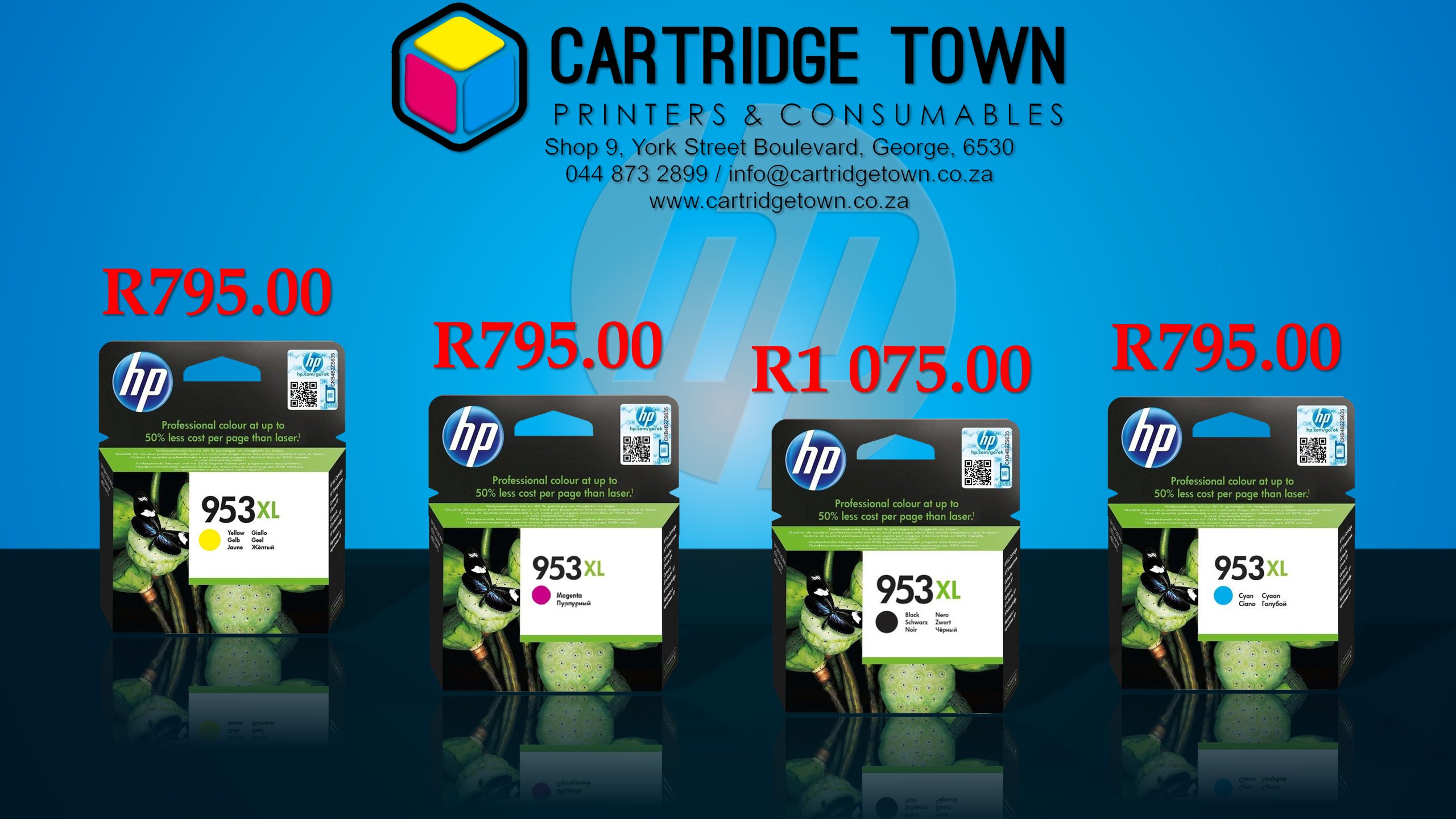 HP 953XL Black Ink - 3 PACK  Shop Today. Get it Tomorrow