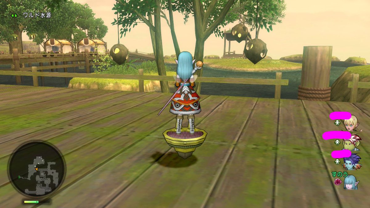 すのう ワクワク経営ナビゲーター A Twitter 結局 グランゼドーラへは行けないとのことなので 遠回りをすることに このワルド水源の地形 ブレスオブザワイルドで似た風景を見たような パラセールでひとっとびしたい Dq10 ドラクエ10やってます