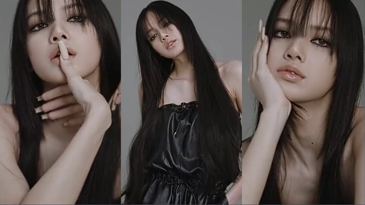 YUSIMINASAI's tweet photo. A maknae's power is different and that makes lisa the Queen.😭

#LISAforVogueJapan https://t.co/ySe2HlPvYg