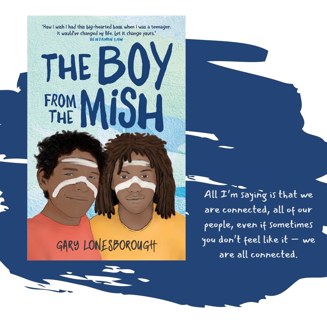LibrariesMarash's tweet photo. Our #bookoftheday is #TheBoyFromTheMish by @GLonesborough.  We love this book about friendship, identity, love, and self-belief.  #LoveOZYA #library #OwnVoices #reading @AllenAndUnwin https://t.co/BY2zuCau1H