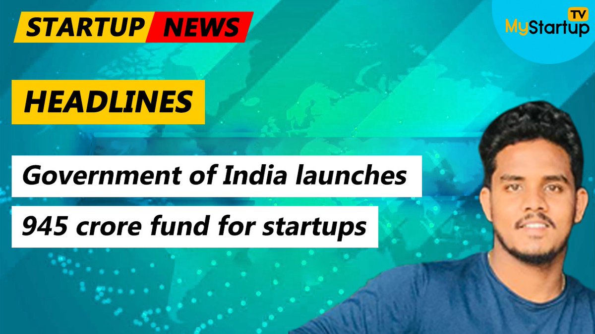 #GOI launches 945 crore #fund for #startups
mystartuptv.in/Specific/-MYmS…
#kheltakatak #ipl #ESOP #SEBI #seedfund #paytm #expertdojo #ZFW #kotakmahindrabank #dominos #cybersecurity #amazon #Unite2FightCorona #mystartuptv #majorsunilshetty #makeinindia #msme #csr 
@sunilshettyin