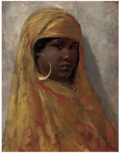He took a Moorish mistress, Madragana. She had children for him. Conveniently, all artistic renditions of her have been “lost to time”