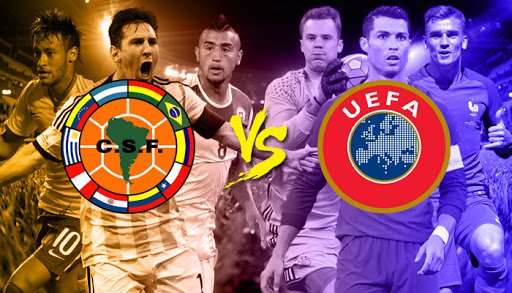 CONMEBOL 1-0 UEFA.

El fútbol es de los aficionados.
Dame siempre La Copa Libertadores, que es la mas difícil y hermosa del mundo. Damela siempre, por encima de la Champions o la "Super League".

Cuentenla como quieran, aguante Sudamerica, aguante <a href="/CONMEBOL/">CONMEBOL.com</a>. 
👏🏽❤ #RESPECT.