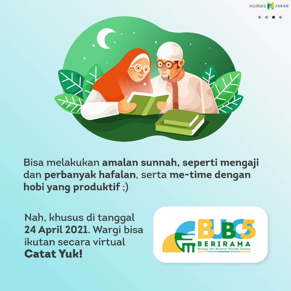 humasjabar's tweet photo. Yuk catat waktunya dan jangan lupa ajak keluarga, saudara atau tetangga ikut menyaksikan acara BUBOS 5 tahun ini ☺️

@ridwankamil @PaUuRuzhanul @SWangsaatmaja @ata_lia 
 
#JawaBarat #JabarJuara #SilihTulungan #BUBO5 https://t.co/JgsXmPLWBd