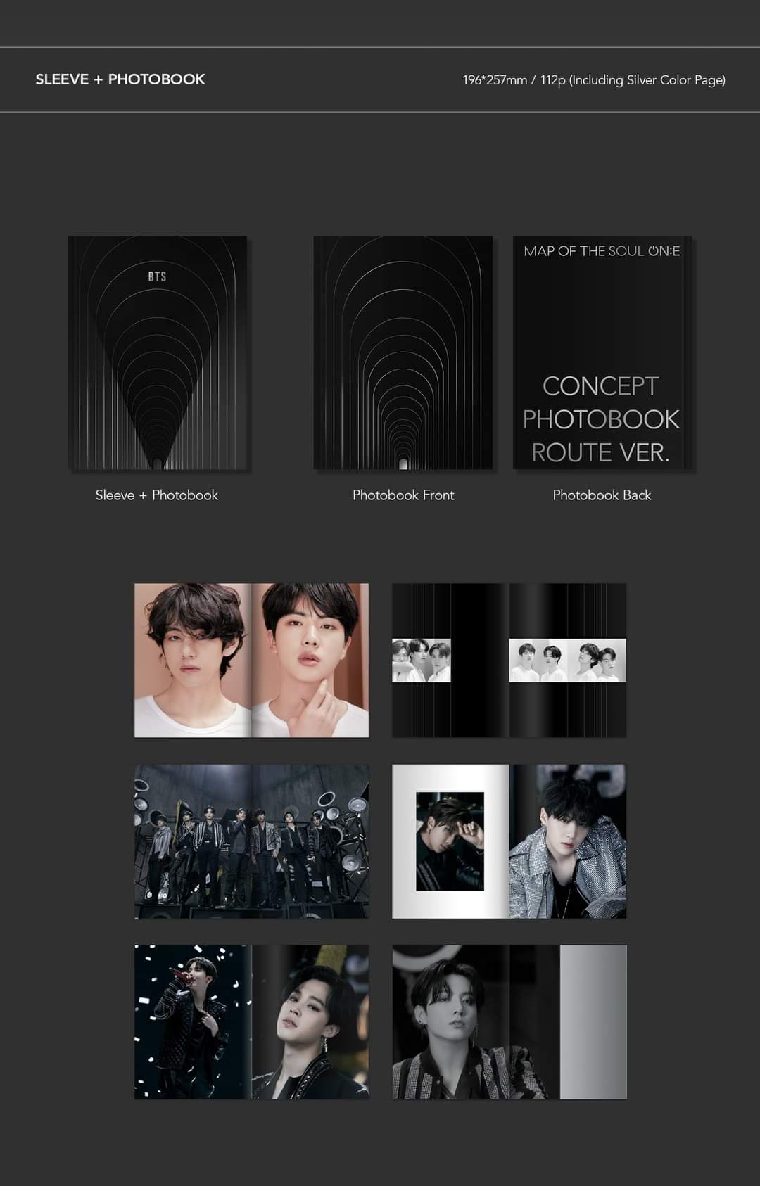 BTS MOTS One Concept photobook