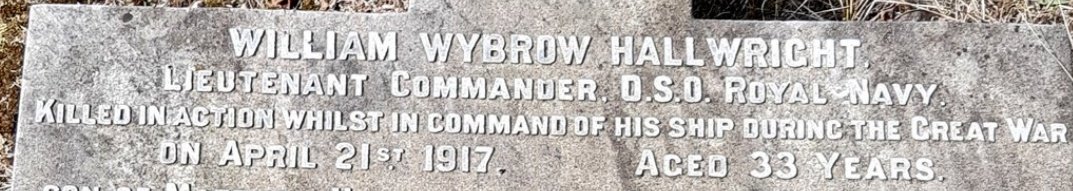 InscriptionsWw1's tweet photo. #RememberedHere
Lieutenant Commander William Wybrow Hallwright
Killed in action in command of his ship during The Great War, 21 April 1917 #HMSHeather
Aged 33
"HE DIED THE NOBLEST DEATH"
#WittonCemetery #Birmingham
#WW1 #LestWeForget
Online records via https://t.co/VfF7A6sPVn https://t.co/Jv0eASLxaW