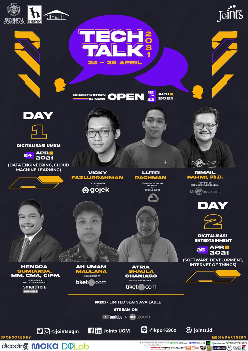 fess hai temen-temen gundar! ada info webinar gratis untuk penyuka IT nih^^ cuss cek ig jointsugm