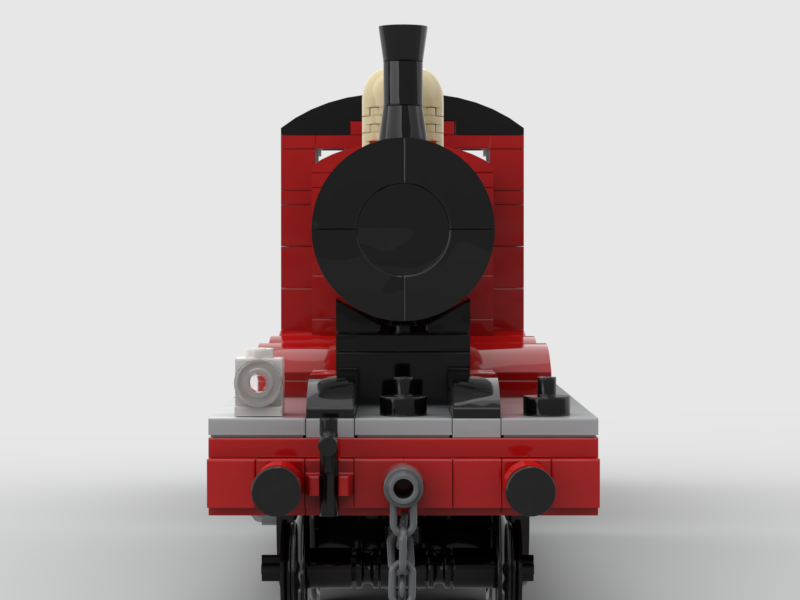 Squid1562 on X: Lego James the Red Engine!