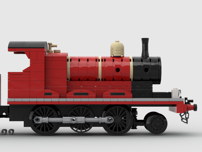 Squid1562 on X: Lego James the Red Engine!