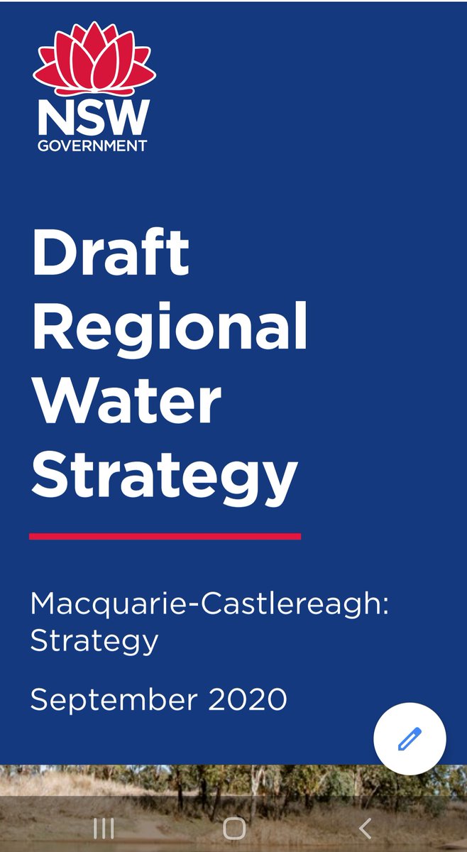 There are people associated with the irrigation industry in the Macquarie who have either:  been lied to Or are prepared to lie and say the Macquarie is a "closed system" 2/