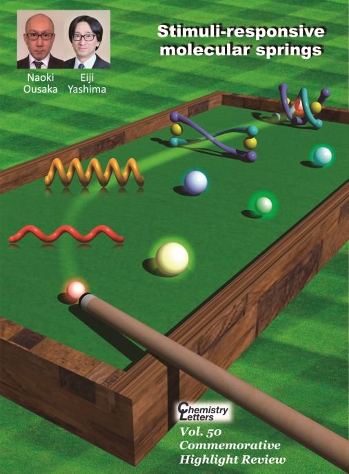 CSJjournals_jp's tweet image. [Highlight Review]
Helical structure | Molecular machine | Springlike motion
Review by Prof. Eiji Yashima @NagoyaUniv_info and Dr. Naoki Ousaka @kyutech is available as Open Access
#HelicalStructure #MolecularMachine #Supramolecule #Polymer

journal.csj.jp/doi/abs/10.124…