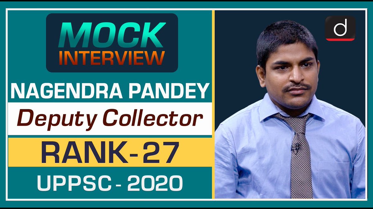 drishtiiaseng's tweet photo. NAGENDRA PANDEY, UPPCS 2020 Topper (Deputy Collector, 27th Rank): Mock Interview

Watch Video: https://t.co/Ay5AInA1zP

#NagendraPandey #UPPSCRank27​ #UPPSC2020​ #UPPSCResult​ #DrishtiIAS​ #DrishtiIASEnglish https://t.co/BHgxo9DRZ9