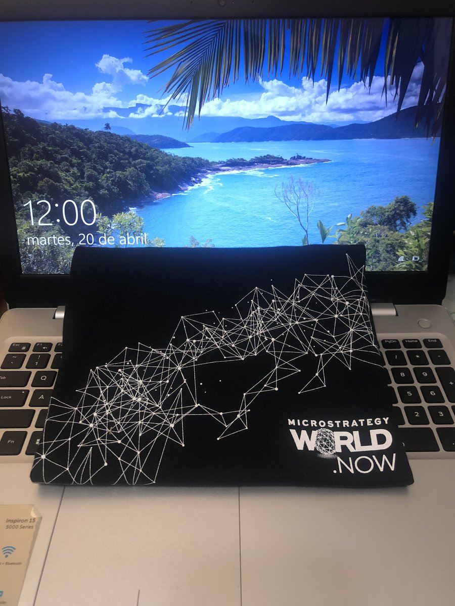wp_gonzalez's tweet photo. Today I got in the mail my MicroStrategy https://t.co/13JtQDBEJi t-shirt!
On-Demand Recordings: https://t.co/1OHXOO8bQR
#MicroStrategy #WorldNow
#Enterprise #Analytics
#Cloud #Data #BusinessIntelligence #DataScience
#HyperIntelligence #HyperNow https://t.co/HP32TlzOlf