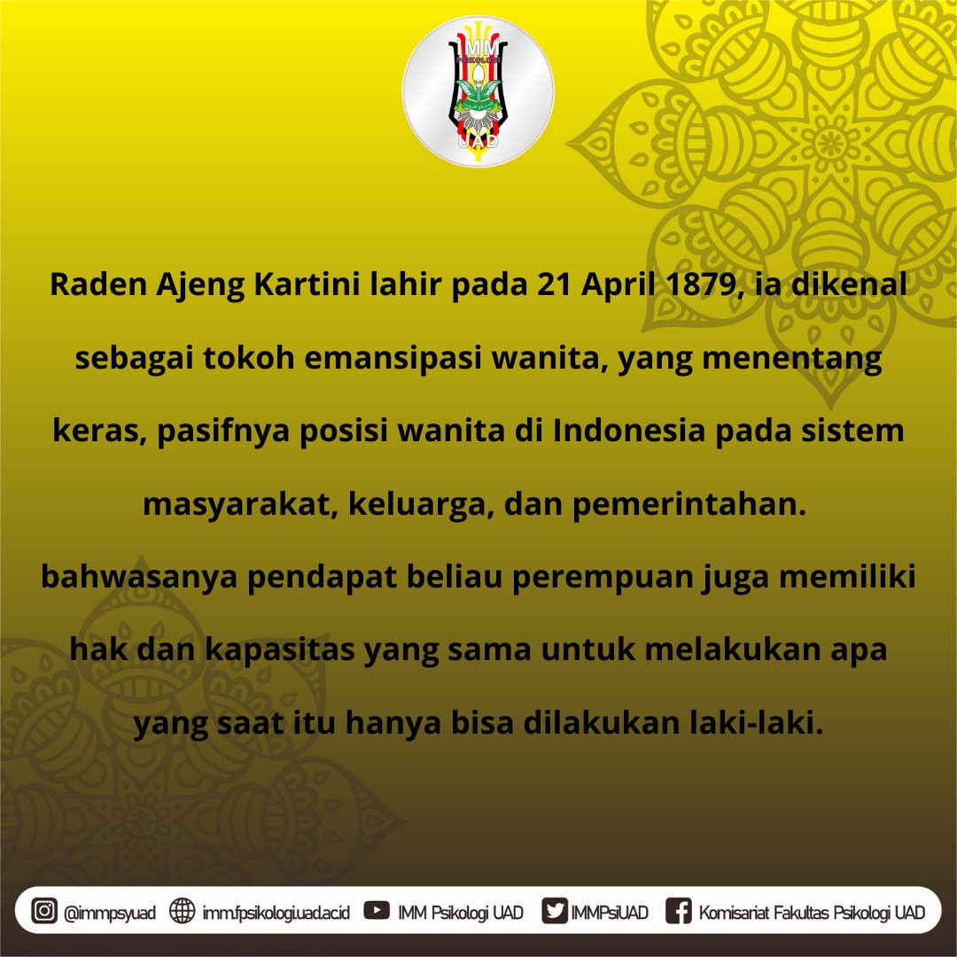 IMM Fakultas Psikologi Universitas Ahmad Dahlan tweet media