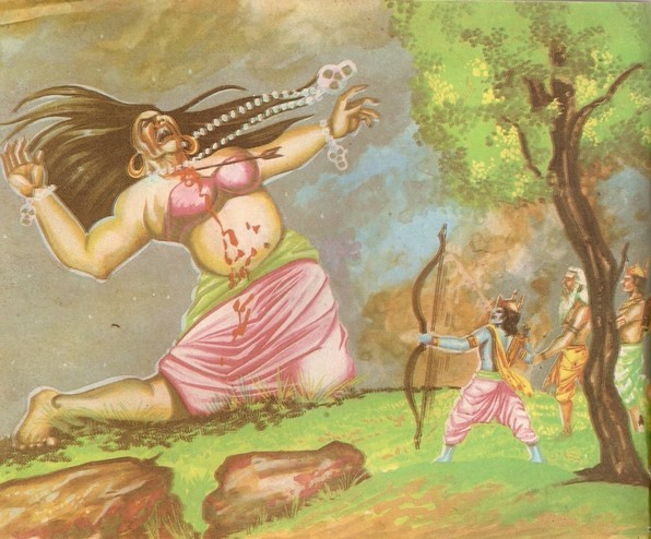 Vajra Astra: The speed of Vajra Astra was many times more than the Indra Astra. Whenever Vajra Astra was released, an electrical effect would come out of it, which would destroyed the power of enemy. Shri Ram killed Tadka with Vajra Astra.