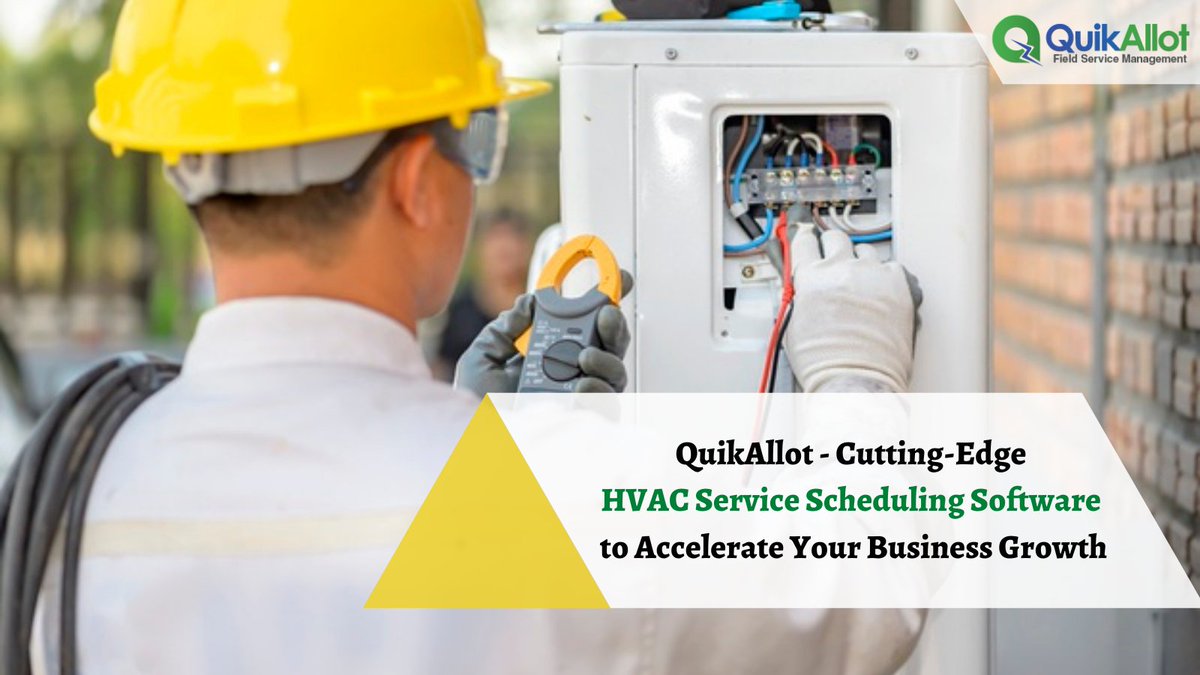 quikonesolution's tweet image. Monitor your business effectively and efficiently by implementing the #QuikAllot #FieldTechnicianManagementSoftware for your #ACrepairing business! 

Grab 30 days free trial now! bit.ly/32iiyCl

#HVACContractManagementSoftware #HVACWorkOrderApp #HVACWorkOrderSoftware