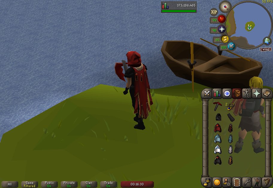 captpleb's tweet image. Also! Finally done skilling for a bit &amp;lt;3 maxed gamer 😎