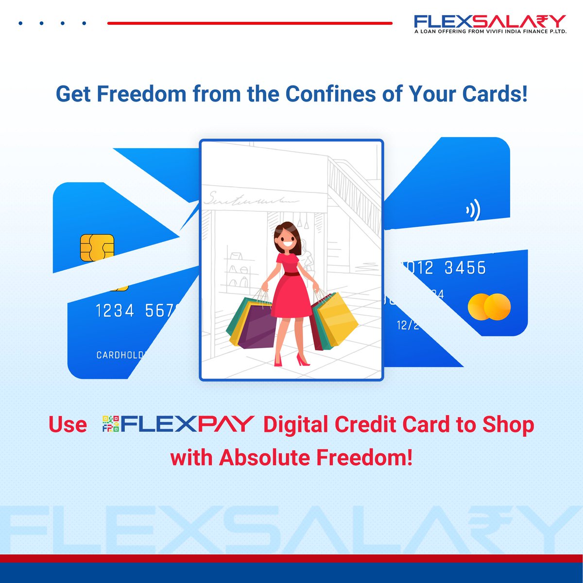 FlexsalaryIndia's tweet photo. FlexPay is one digital credit solution for all your daily needs, bill payments, and quick transfers through UPI.
Apply now and get cash in no time: https://t.co/J3VcKq8cNN
#FlexPay #DigitalCreditCard #BuyNowPayLater #ShopNowPayLater #QuickCredit #InstantApproval https://t.co/PgFUqKEVtx