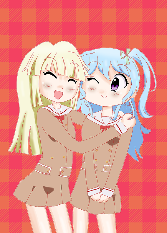 #ド直球に言いますがフォローしてください 
だいたい「えろなんか描いとる場合か、百合を描け」と無言で圧をかけられるので(出来るだけ)百合を描きます。 