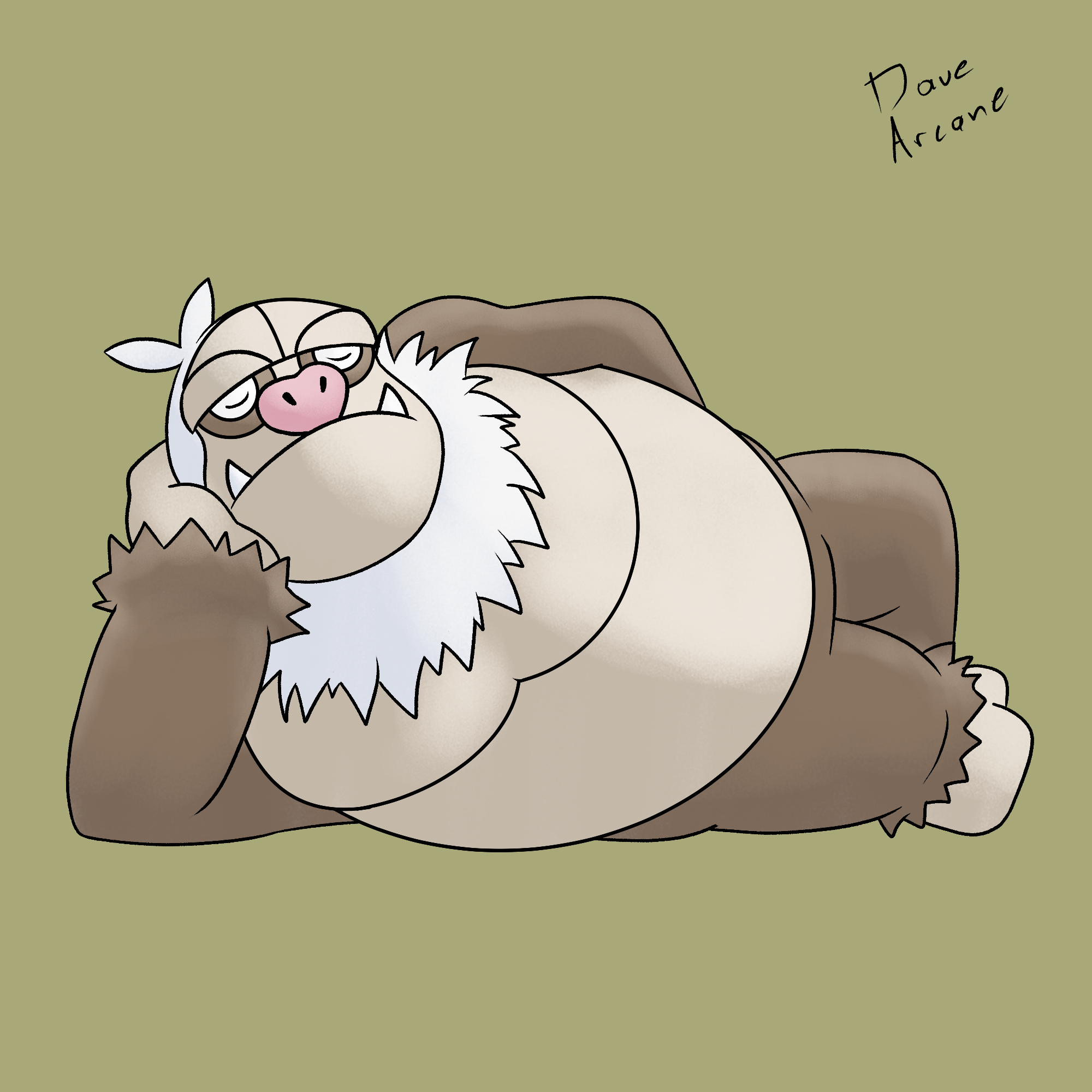 Dave Drawing 1 Pokemon Each Day Day 2 Of Drawing One Pokemon Per Day The King Of Uglyness Follow Me To See The Upcoming Pokemon Drawings Pokemon Pokemonart Drawing Slaking