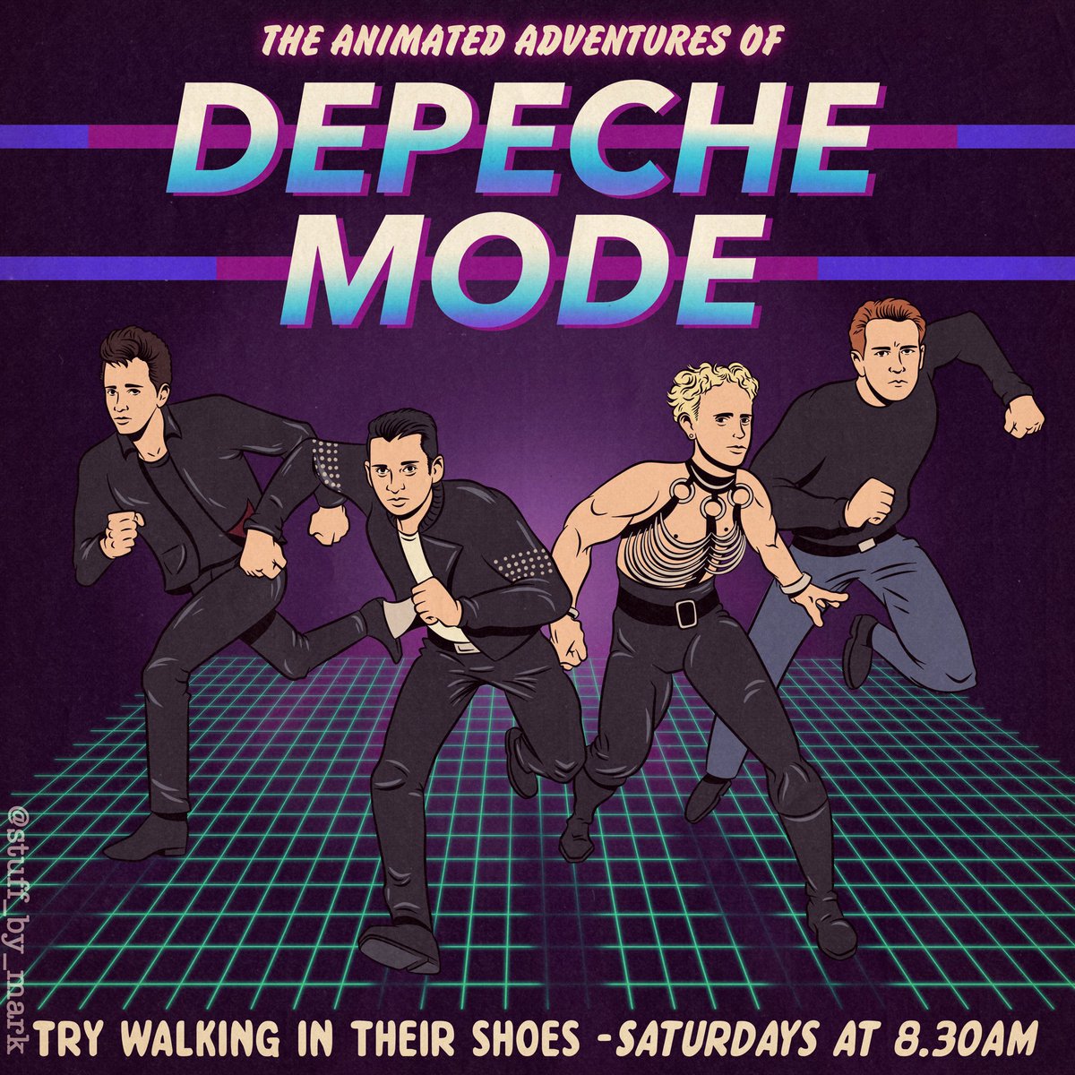 The_Ren1981's tweet image. One of the great forgotten 1980s kids cartoon shows - The Animated Adventures Of Depeche Mode.