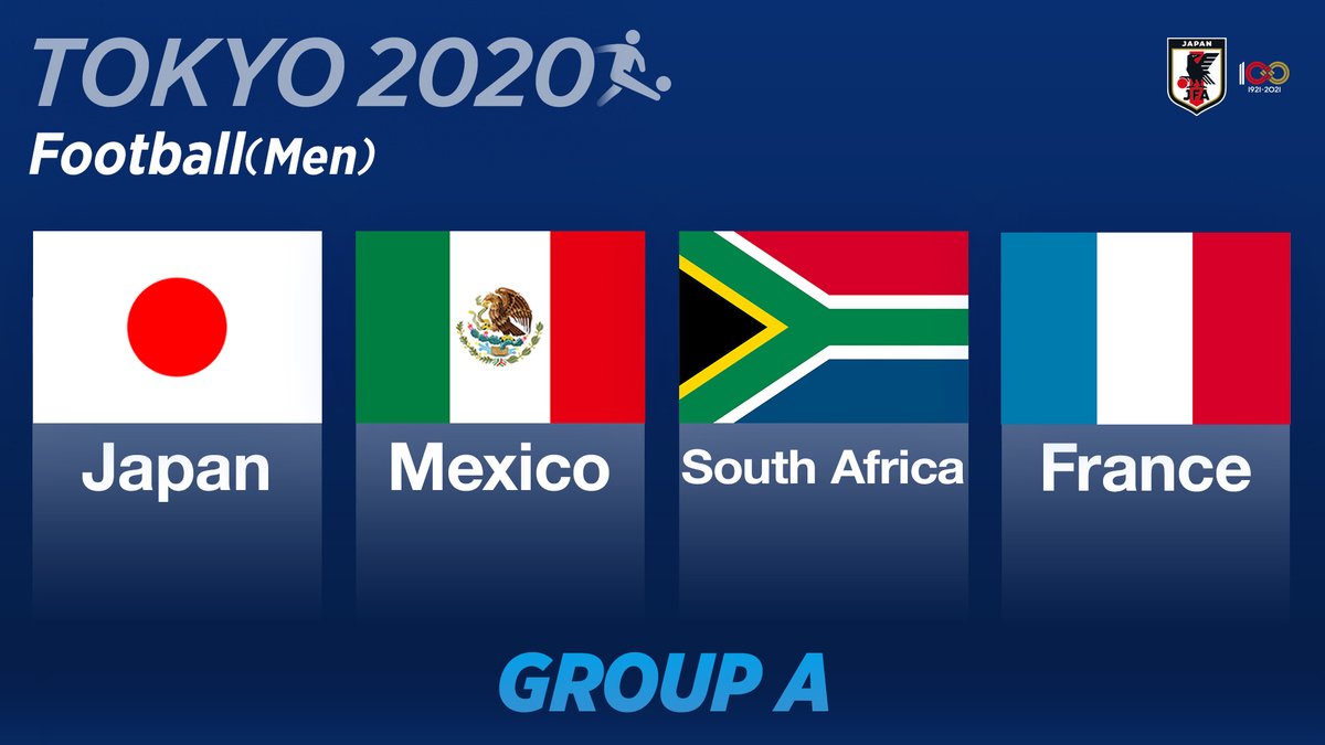 サッカー日本代表 6 2vs 6 6vs 6 10vs 6 14 吹田 東京オリンピック 組み合わせ決定 𝙂𝙍𝙊𝙐𝙋 𝘼 U24日本代表 メキシコ 南アフリカ フランス Tokyo Jfa Daihyo T