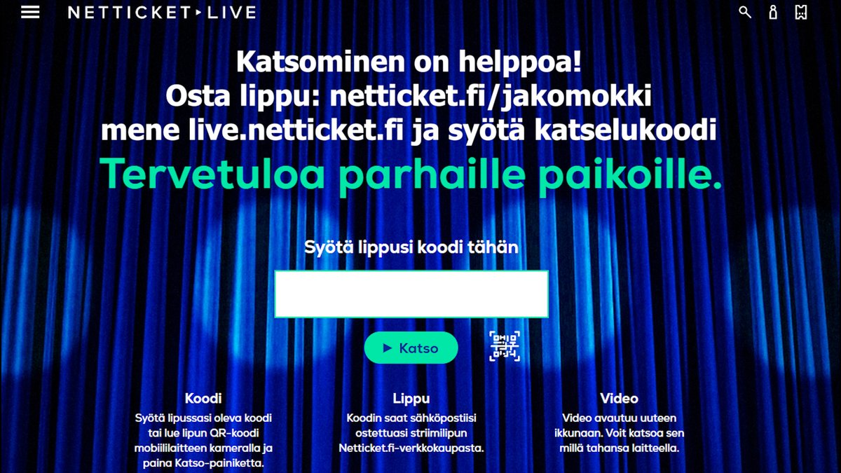 VantaanN's tweet photo. JAKOMÖKKI-näytelmän seuraava nettiesitys on pe 23.4.2021 klo 19:00!
Klikkaa https://t.co/J0E37eL8is 
Osta katselukoodi haluamaasi esitykseen.
Mene https://t.co/n9U5S6a3A3 ja syötä hankkimasi katselukoodi.
#vantaa #tapahtumienvantaa #navethalia https://t.co/zqhs6wpVWA