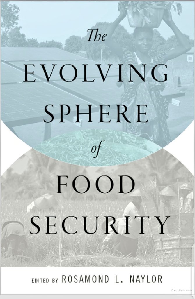 shadrackagaki's tweet photo. Rosamond Naylor's book Evolving Spheres of Food Security is helping reaffirm my conviction that ignoring the issue of food insecurity portend global danger. Food insecurity could seriously damage the stable global system. @alexstubb @WUR_WCDI @STGEUI @Agnes_Kalibata @ChinokoV https://t.co/hKoe6fknXb