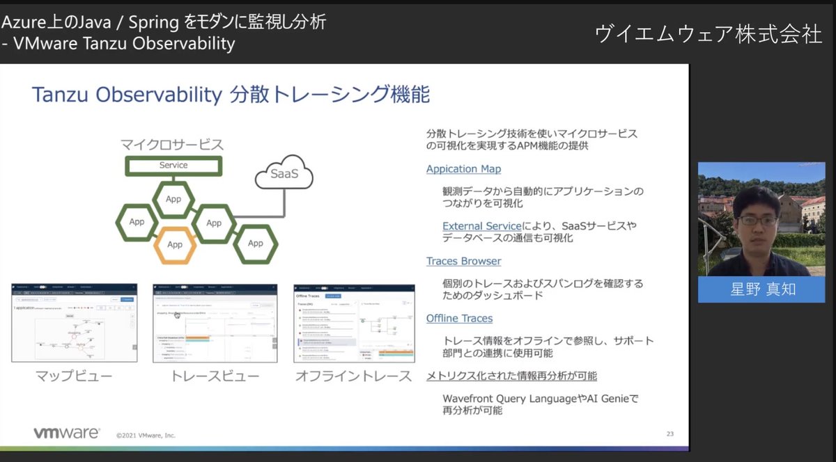 yoshioterada's tweet image. Tanzu OBservability でマイクロサービスの監視が容易に
#JavaOnAzure