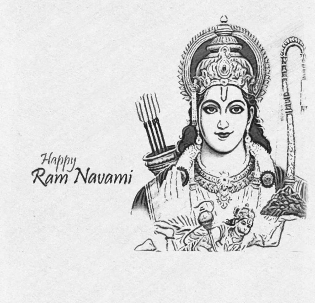 Lord Ram Drawing 🙏🌺....Ram Navami special drawing 🥰🌺.. Jai shree ram  🙏🥰🌺... #lordram #ram #hanuman #lordhanuman #jaihanuman #hinduism… |  Instagram