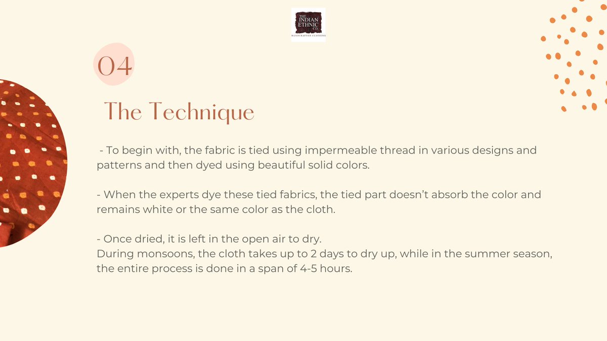 TheIndianEthnic's tweet photo. Get to know your Indian Crafts and what exactly are you buying. 
Head to our website to explore and purchase our Bandhej Collection - https://t.co/jnsbBzsBnB
#Sustainable #sustainability #sustainablefashion #ethnic #indianfashion #indianethnicwear #indianethnicco #bandhej https://t.co/2bqYDZVDGi