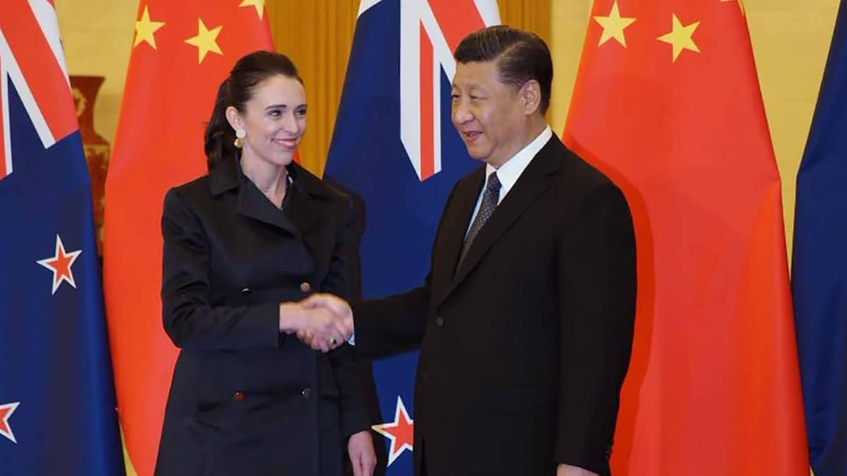 nzherald's tweet photo. Jacinda Ardern a 'woke weak link': UK writer argues NZ could be kicked out of Five Eyes for 'cosying up' to China. https://t.co/fNlkA30b3e https://t.co/XmIivTAm2Q