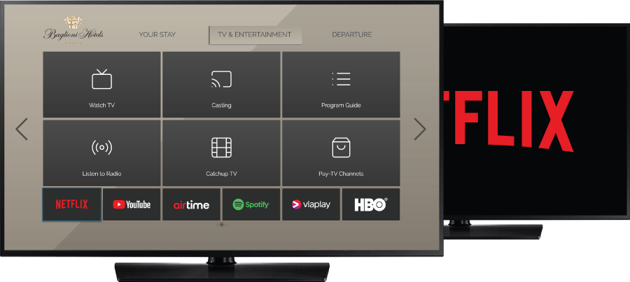 It has been a long time coming, but now hotels and healthcare providers can bring Netflix directly to their end-users without Chromecast dongles!

Hibox Smartroom brings Netflix to #hospitalitytv as part of the #tvsystem! 📺🚀

#hospitality #hoteltech

hibox.tv/press/hibox-sm…