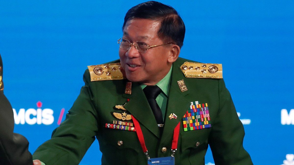 Heung Min Son on Twitter: &quot;Myanmar terrorists army spokesperson Zaw Min Tun  tells Nikkei Asia that Min Aung Hlaing will attend the ASEAN summit in  Jakarta on April 24. #WhatsHappeninginMyanmar #Apr21Coup…  https://t.co/Js7sl2eqPZ&quot;