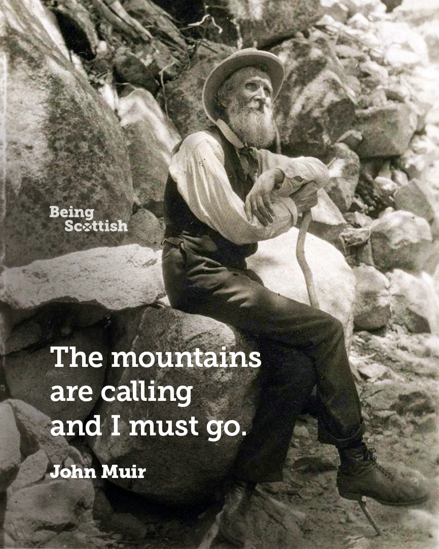 On this day in 1838: John Muir, pioneering conservationist and founder of Yosemite National Park in California, was born in Dunbar. In Scotland, The John Muir Way stretches 134 miles across the country, running from Helensburgh in the west, through to Dunbar, Muir's birthplace.