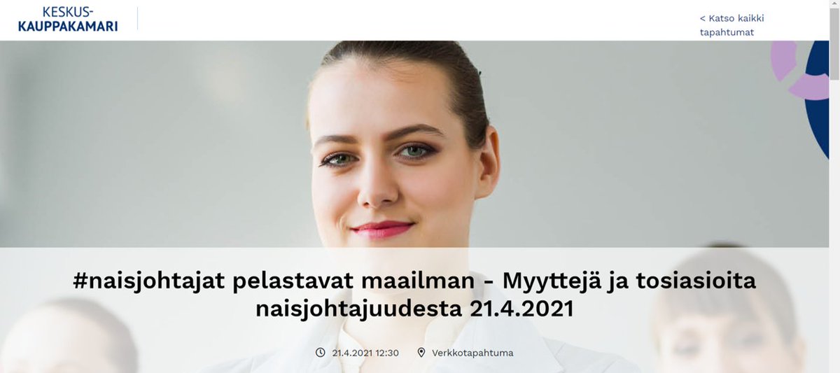IMS_Talent's tweet photo. Partnerimme @SebaLindqvist on tänään mukana @K3FIN :n verkkotapahtumassa keskustelemassa naisjohtajuudesta, myyteistä ja diversiteetistä.
#naisjohtajat https://t.co/xUH3AKDbuC