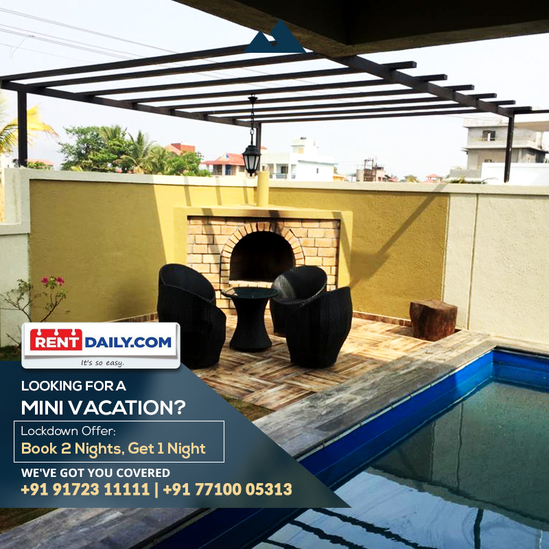 RentDailySite's tweet photo. Relax and unwind during this stressful time with your friends &amp; family at Rent Daily's stunning and luxurious villas in Lonavala. Book 2 Nights and get a Bonus Night for FREE!
Contact us at 9172311111 / 7710005313 today.
#rentdaily #villasonrent #lonavala #travel #lockdown2021 https://t.co/1Ey3ENQRq1