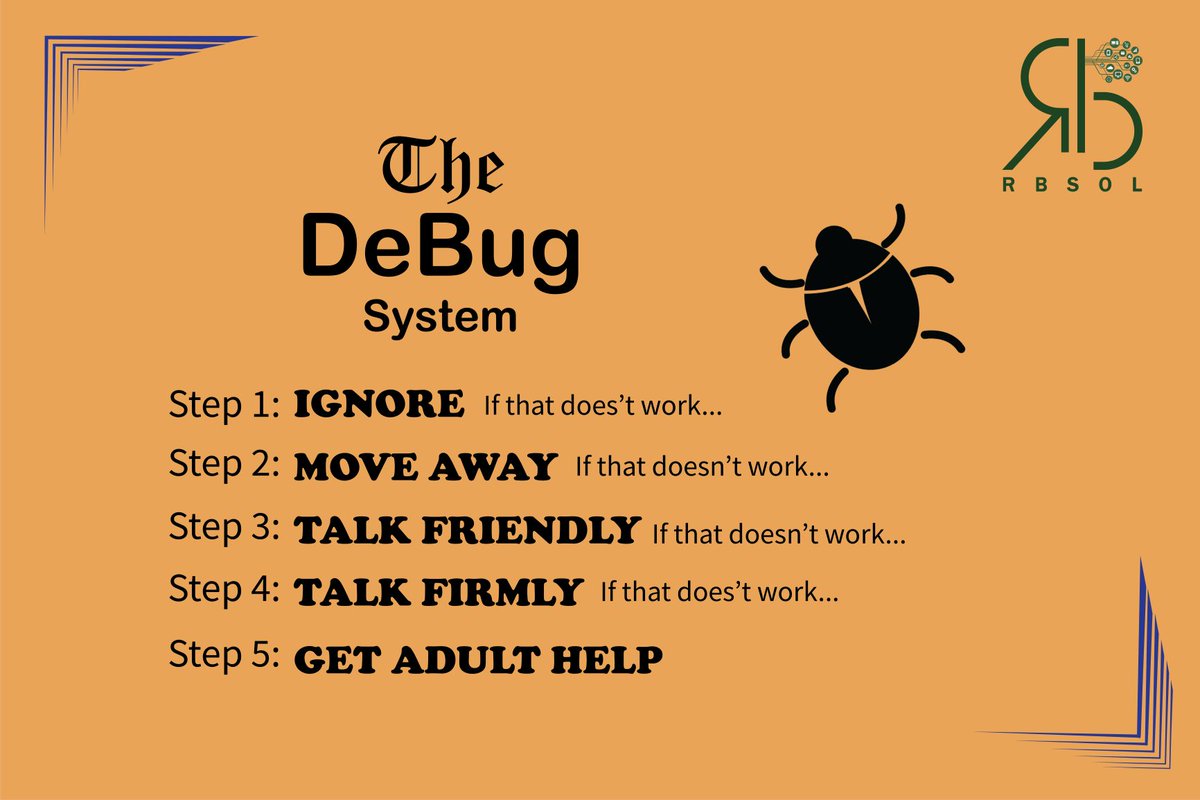 rbsol_rbgroup's tweet image. "If you're as clever as you can be when you write it, how will you ever debug it?" ~ Brian Kernighan
Its the programmer's vindication.
#debugging #programmingmistakes #neverignorethebug #moveaway #gethelp #debug #programming #rbsol