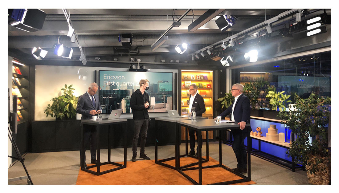 ericsson's tweet photo. "Our strategy, built on increased investments in R&amp;D for technology and cost leadership, continued to bear fruit in the first quarter of 2021." Our President &amp; CEO, Börje Ekholm, on our first quarter results 2021.

We're LIVE ▶ https://t.co/2A9iFrZSms https://t.co/y4fKEXVeAh