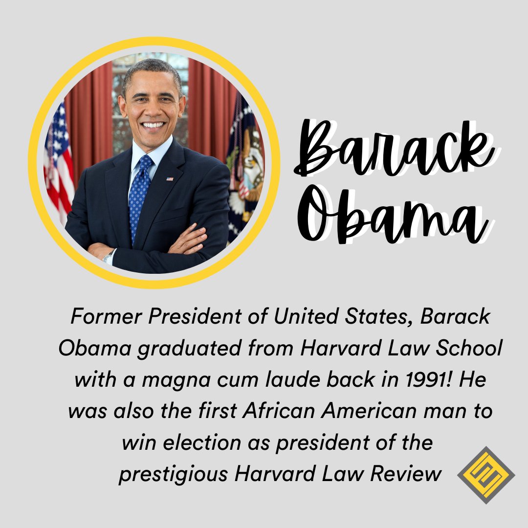 _ExcelEducation's tweet image. Did you know these famous people had law degrees? Interested in following the footsteps of these idols by becoming a lawyer yourself? We&apos;ve got you covered. Get in touch with us!😉
#ExcelEducation 
#EducationalConsultation
#ConsultWithUs
#StudyinMalaysia