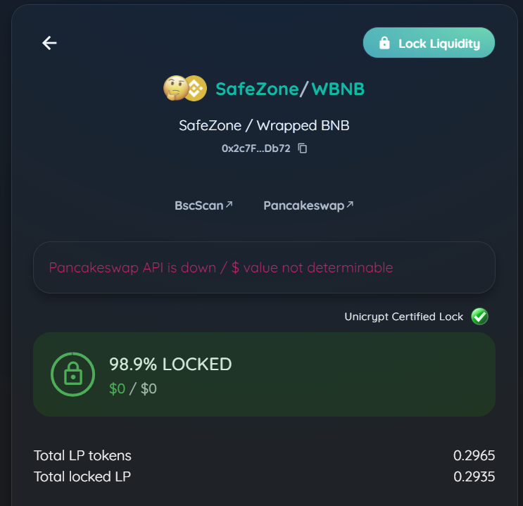 Safezonefinance's tweet photo. Dear all,

Liquidity locked!
https://t.co/FtPzXQpy89

Buy Now 
https://t.co/sxeeAV2XUh

for more information:
https://t.co/PZP0gUz02e

certification by McAfee SECURE
https://t.co/L4PQvbQ62o
certification by trustedsite
https://t.co/HYSotvqYFm
Audit:
https://t.co/l3gZblDNi3 https://t.co/5sLDPSIfsg