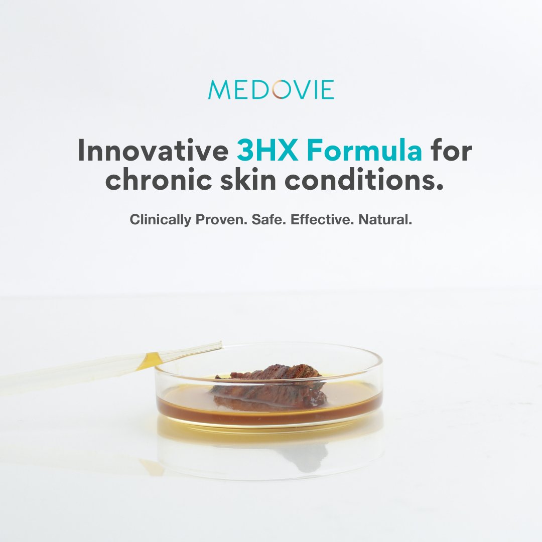 Why choose #Medovie?

3HX™ is a combination of 3 powerful botanicals used in Traditional Chinese Medicine never been combined before.

Learn more at buff.ly/2HCv2gS

#wearemedovie #psoriasis #bodypsoriasis #healthcaretips #nutrition #bodylove #selfcare #skincarejourney