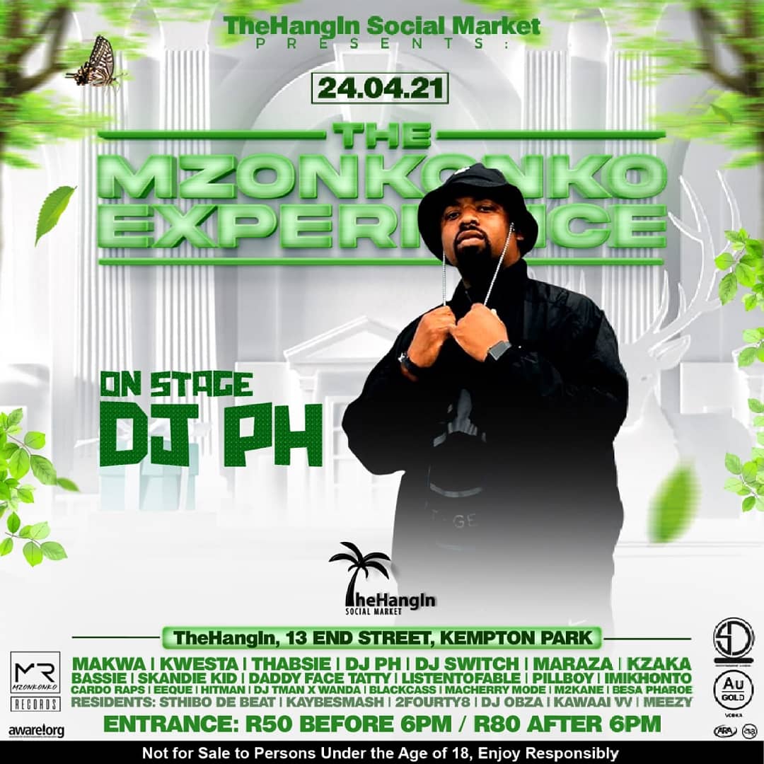 We are only 3 days Away to #TheMzonkonkoExperience ‼️🔥

#TheHangInSocialMarket 🌴