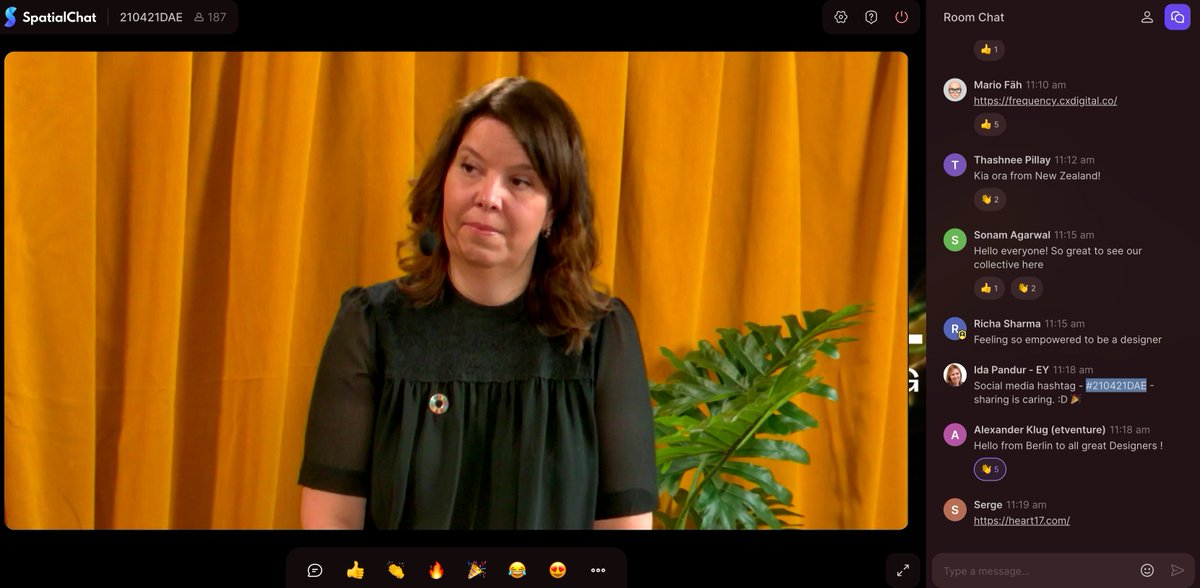 Here we go! <a href="/lisalindstrm/">Lisa Lindström</a> launches the first Design &amp; Engineering Conference by highlighting the importance of Design and Tech to accelerate the SDGs with <a href="/Heart17Official/">HEART 17</a> #210421DAE  #EY #DAE