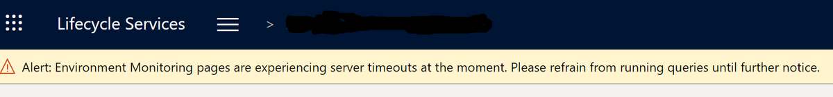 BertrandCaillet's tweet image. Help to the #MSDynFO community!

When I have the following timeout message on #LCS, does that mean my network latency is too low or is that an LCS issue (not only me)?

Thanks!