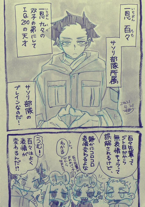 【創作】
サソリ部隊のブレインのお話し 