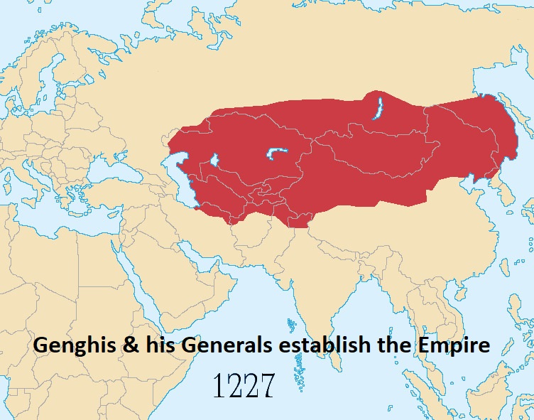 The Great Khan and his Empire expanded not just because of him, but the talent he employed. A leader must promote and delegate. Staying informed and directing is life, micro-managing is death. You must have faith in the accomplishments of your team.Genghis' top generals...