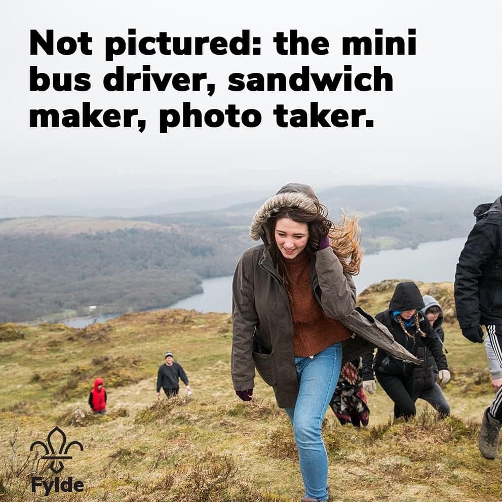 We’re Fylde Scouts and we are needed more in our communities, now more than we ever! Take a look at our District Vacancies 👉  fyldescouts.org.uk/district-volun…
If you want to apply for one of the fantastic roles available fill out this short form here👉  forms.office.com/r/JcycQGe63d